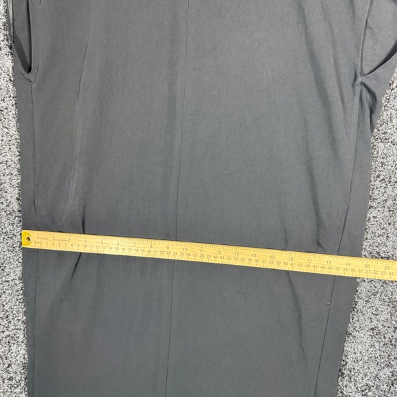 EVERLANE Black Cap Sleeve Midi Dress Minimalist Workwear Size 00 - Picture 5 of 7